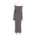 Autre Marque Vestido slim & ajustado gris - vista 6