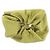 Scrunchie in seta verde Pedro Garcia - vista 2