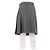 Falda plisada de lana gris Thom Browne - vista 2