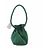 Autre Marque Borsa "Potli" in raso verde