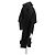 Autre Marque WARDROBE NYC Kurzer schwarzer Baumwoll Trenchcoat - Ansicht 4