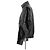 Autre Marque Schwarze Jacke in Lederoptik - Ansicht 4