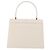 SAINT LAURENT Hand Bag Leather White Gold - vista 2