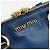 Miu Miu Hand Bag Leather 2way Blue Gold - vista 19