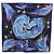Hermès HERMES Carre 90 Scarf  FEUX DU CIEL  Silk Blue