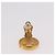 CHANEL COCO Mark Earring Metal Gold Tone CC - vista 10