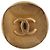 CHANEL COCO Mark Earring Metal Gold Tone CC - vista 3