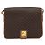 Céline CELINE Macadam Shoulder Bag PVC Leather Brown Gold - vista 13