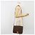 Céline CELINE Macadam Shoulder Bag PVC Leather Brown Gold - vista 22