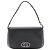 Gucci Borsa a tracolla One shoulder G intrecciata nera Nero