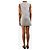 Miu Miu Vestido mini em denim cinza - size UK 4 - vista 2