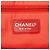 Borsa Tote Chanel Coco Mark New Travel Line MM Rosso - vista 10