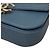 Borsa Chanel Matelassé Half Coco Blu - vista 4