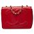 Borsa a tracolla Chanel Coco Mark Chain Rosso