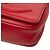 Borsa a tracolla Chanel Coco Mark Chain Rosso - vista 4