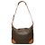 Borsa a tracolla Louis Vuitton Monogram Boulogne 30 Marrone Monogramma
