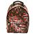 Louis Vuitton Monogram Jungle Dot Palm Springs PM Rucksack Braun Rot Monogramm