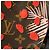 Louis Vuitton Monogram Jungle Dot Palm Springs PM Rucksack Braun Rot Monogramm - Ansicht 9