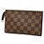 Set borsa e pochette Louis Vuitton Damier Mare Marrone Damier ebene - vista 2