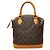 Borsa Louis Vuitton Monogram Lockit PM Marrone