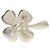 Chanel Ohrstecker mit Vierblattclover-Motiv Silber - Ansicht 6