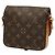 Borsa a tracolla Louis Vuitton Monogram Mini Cartouchiere Marrone Monogramma - vista 2