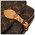 Borsa a tracolla Louis Vuitton Monogram Mini Cartouchiere Marrone Monogramma - vista 9