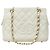 Borsa a tracolla con catena Chanel Coco Mark Petite Timeless Tote Bianco