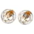 Chanel Coco Mark Ohrringe Silber Golden - Ansicht 3