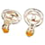 Chanel Coco Mark Ohrringe Silber Golden - Ansicht 5