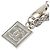Chanel Coco Mark Rogue Chain Necklace Silvery