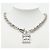 Chanel Coco Mark Rogue Chain Necklace Silvery - view 7