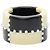 Chanel Coco Mark Ring Schwarz Roh - Ansicht 3