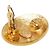 Orecchini Chanel Vintage Logo D'oro - vista 5