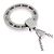 Bulgari Collana Bvlgari in diamanti e oro bianco 18K - vista 3