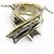 Tiffany & Co Tiffany Cross Ribbon Kombinationshalskette Silber Golden - Ansicht 7