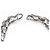Bracciale in argento con ciondolo nodo infinito Gucci - vista 7