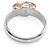 Ring Hermès Anello Heart Knock Hermes Argento D'oro - vista 4