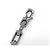 Bracciale con charm in argento Louis Vuitton - vista 5