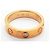 Anello Mini Love Cartier in oro rosa 18K - vista 6