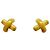 Orecchini a lobo Tiffany & Co. Cross Stitch in oro giallo 18K