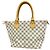Borsa Louis Vuitton Damier Azur Saleya PM Bianco