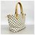 Borsa Louis Vuitton Damier Azur Saleya PM Bianco - vista 2