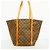 Louis Vuitton Monogram Tote Bag Braun - Ansicht 11