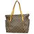 Borsa Tote Louis Vuitton Monogram Totally MM Marrone