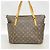 Borsa Tote Louis Vuitton Monogram Totally MM Marrone - vista 10