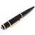 Stylo bille Cartier Diabolo Noir Bleu Doré - vue 2