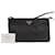 Borsa a pochette Prada Triangle 1NI545 Nero Bianco