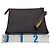 Clutch Fendi in pelle nera e gialla Nero Giallo - vista 2