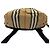 Zaino convertibile Burberry in nylon beige House Check - vista 3